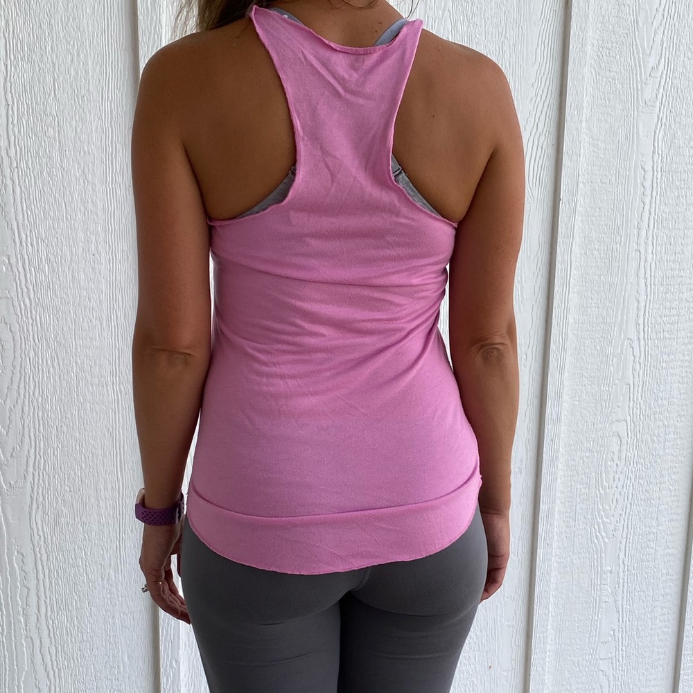 Pink Yoga Razorback top - Picture 6 of 6